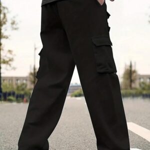 Home cargo for men || cotton cargo pant || drawstring waist pant